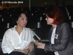 Interview Nina Witrischenko, GP Karlsruhe 2000