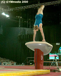 Nemov in action to the GYM Gala 2000 in Antwerp /Belgium